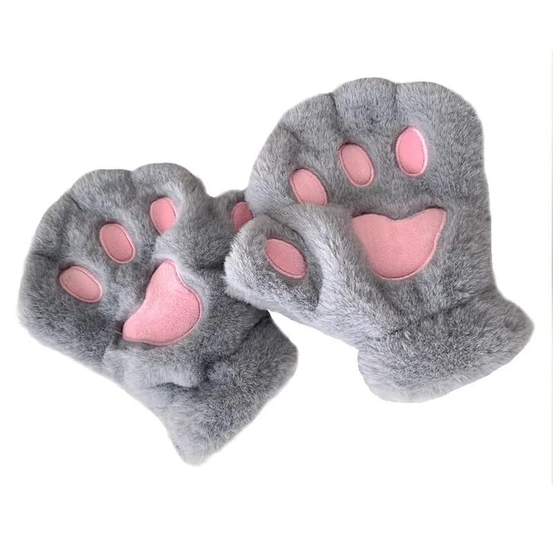 PEAK Knit Grey pink cat's paw bear's paw