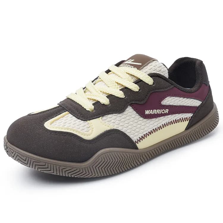 Warrior German Army Trainers Lightweight Brown Beige Red Yellow 1.0