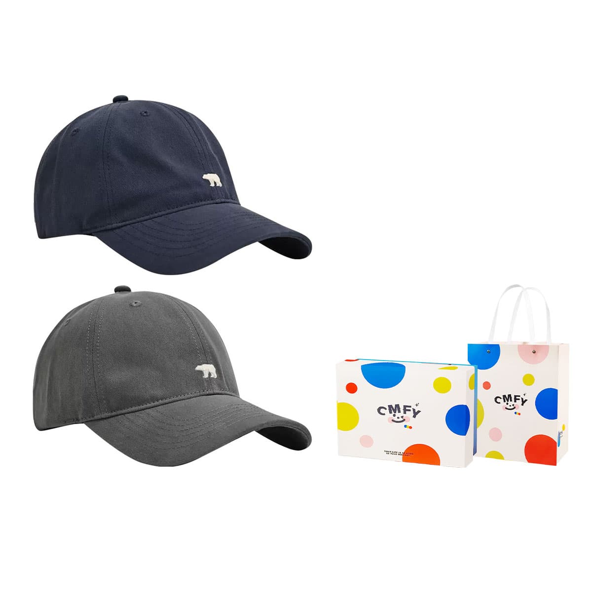 Navy Blue+Dark Gray