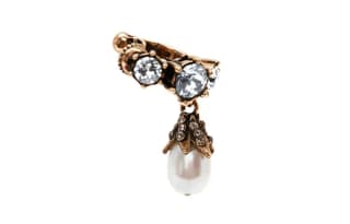 Alexander McQueen ClipOn Earrings Gold