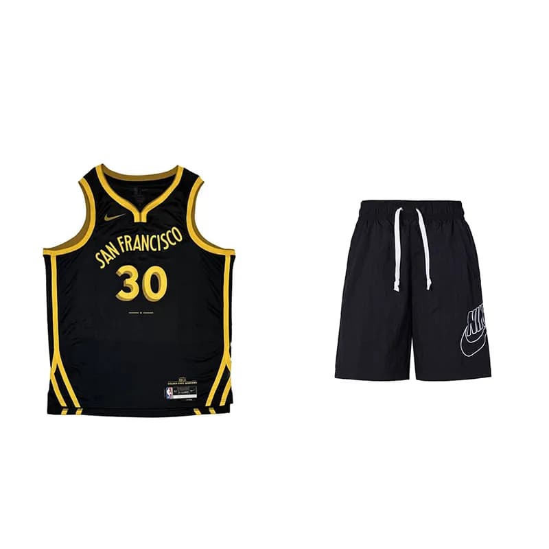 Nike Suit Black Set (Black Tank Top+Black Shorts)