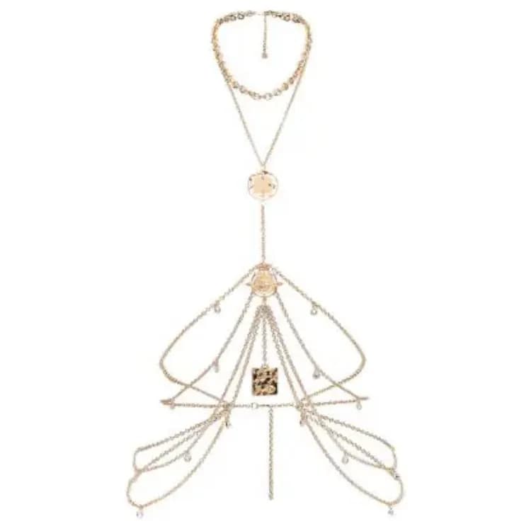 Paco Rabanne Body Chains Gold Gold