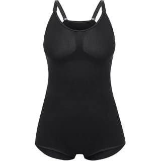Victoria's Secret Invisible Bodysuit Shaper With Comfy Compression Khaki Shapewear Black