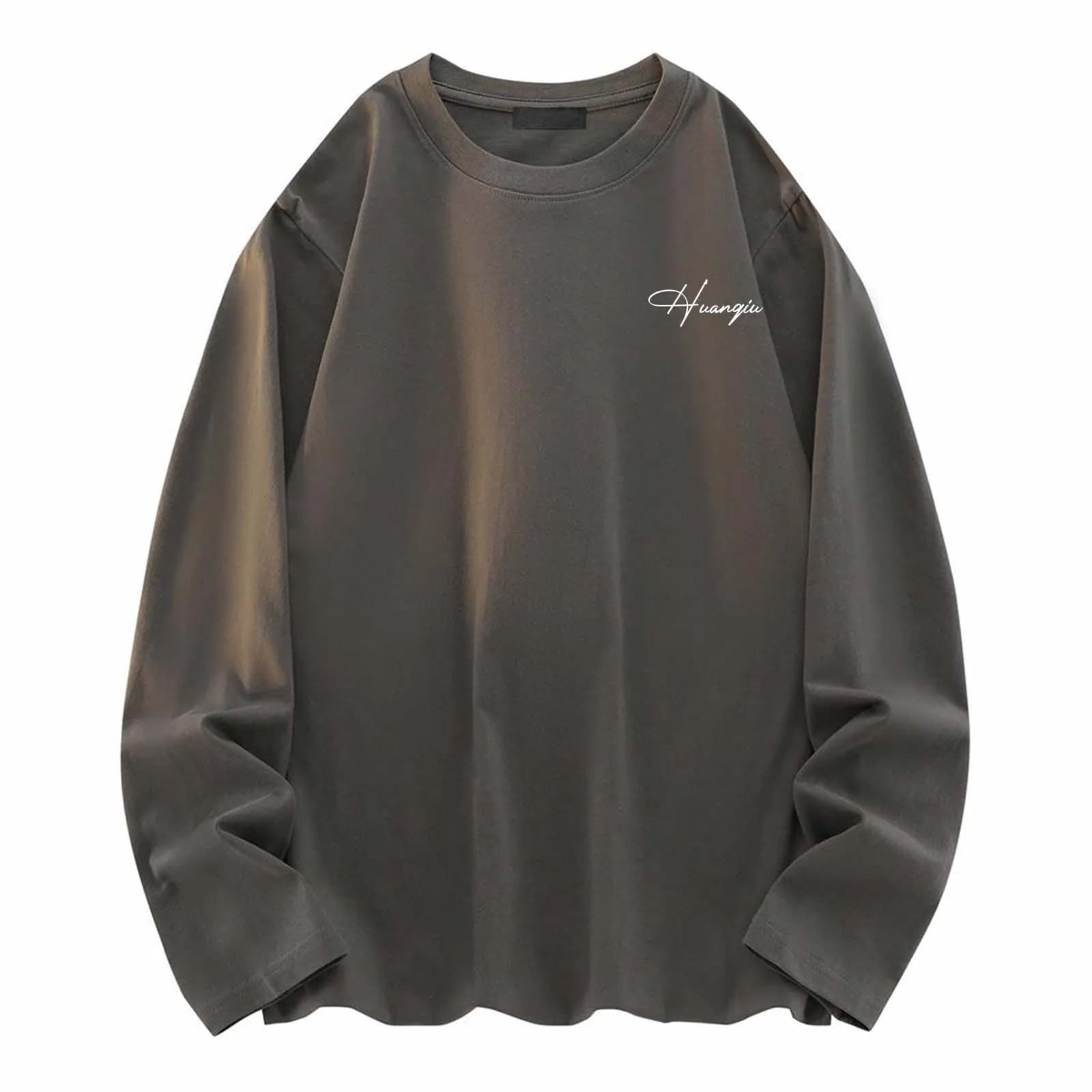 HUANQIU Thermal Tops Dark Gray (Qb National Style HUANQIU Chest Logo)