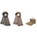 2 Pack (Coffee+Gray Brown) Box