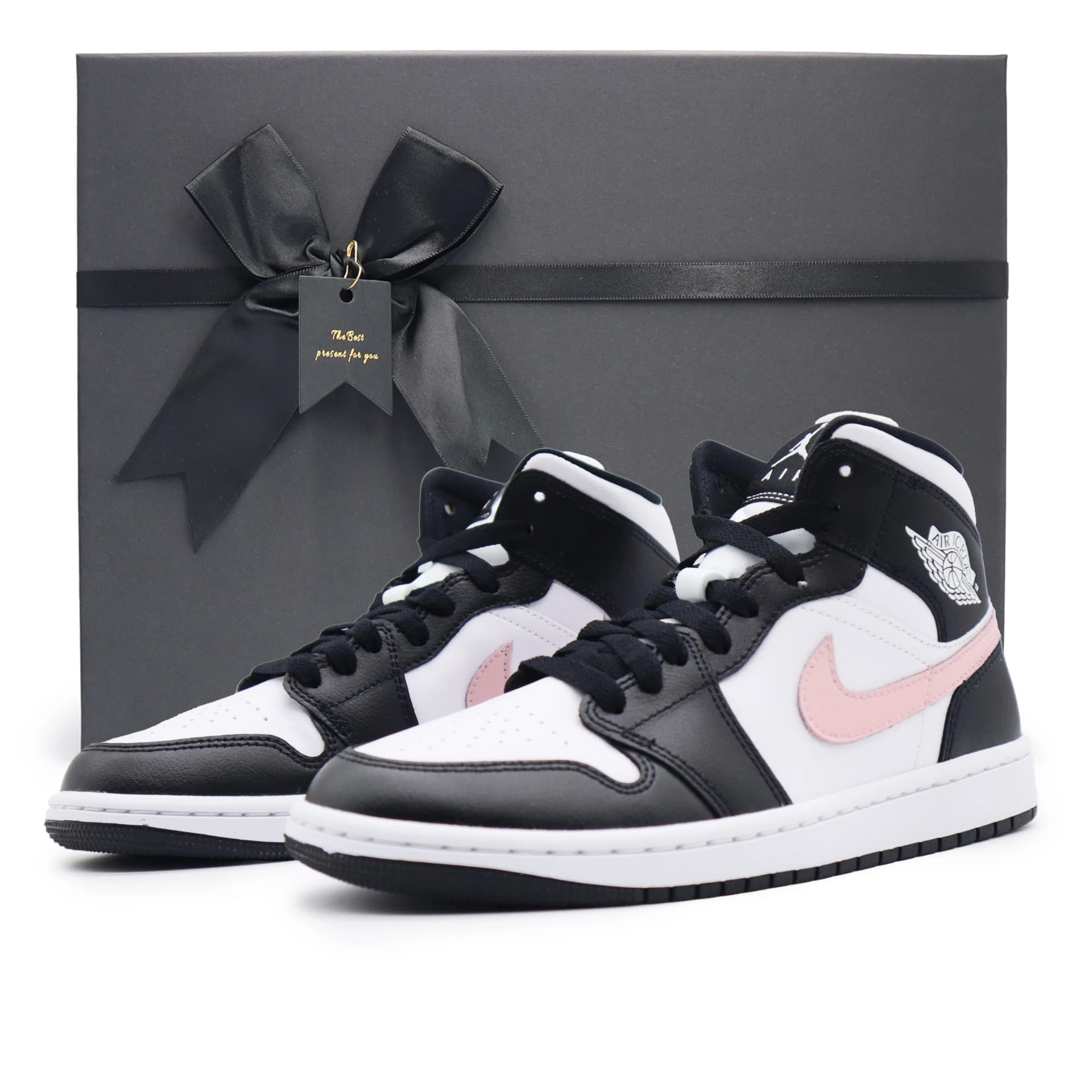 Jordan Air Jordan 1 Mid Vintage Black Pink Black Pink