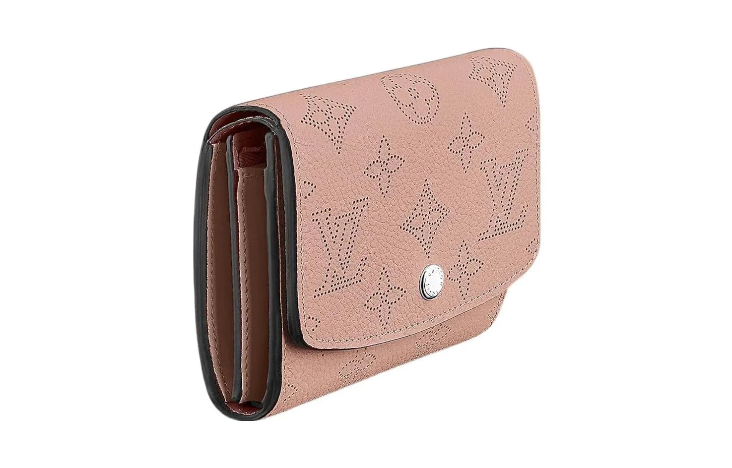 LOUIS VUITTON Cow Wallet Mulan Pink