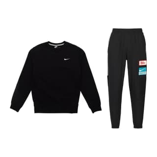 Nike Sweatshirt Set Black