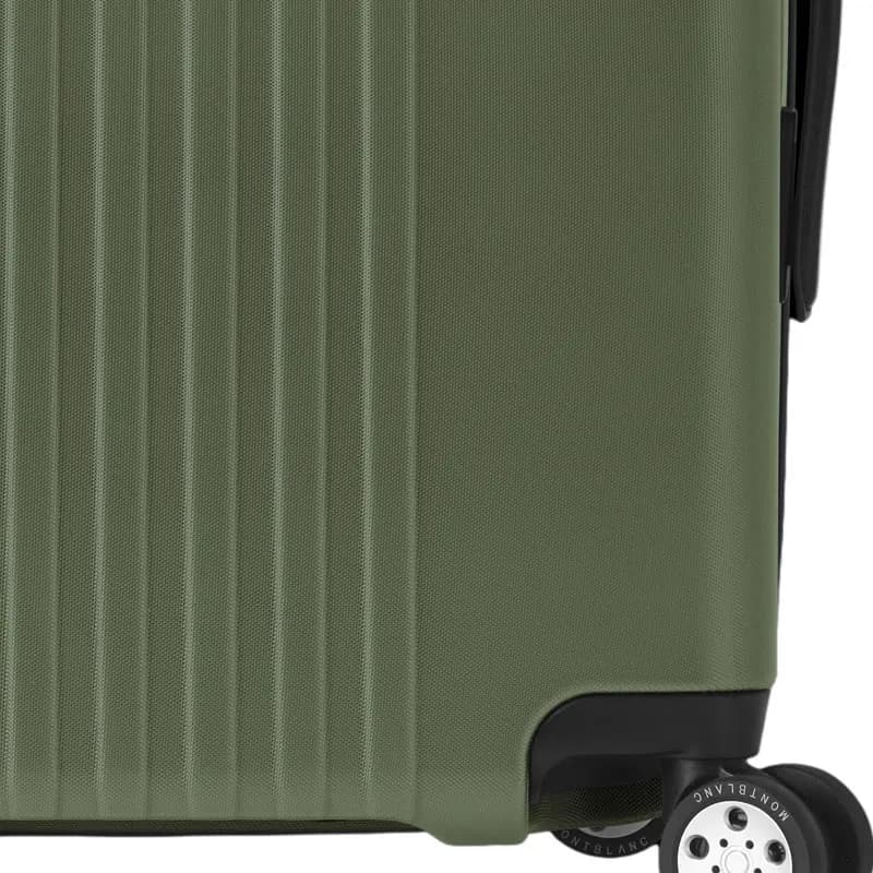 MONTBLANC Polycarbonate Suitcase Luggage Forest Green