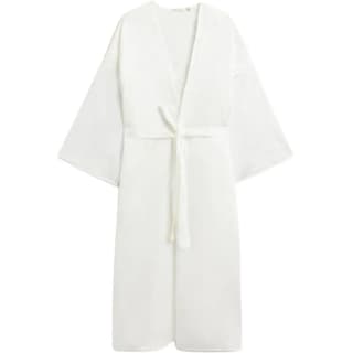 ZARA Bathrobes Frosted White
