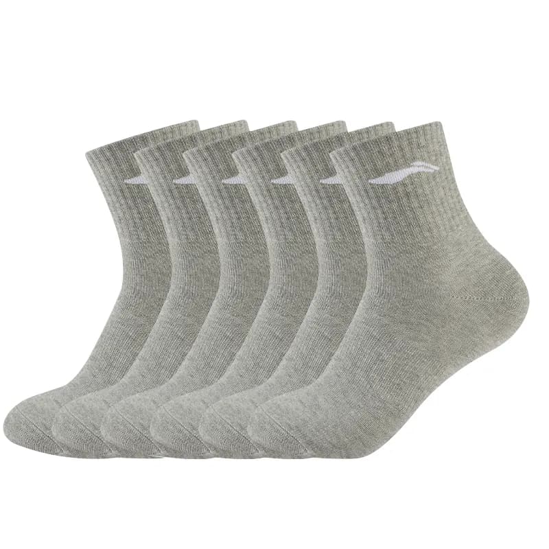 LiNing Mid Calf 6 Pack ( 【Серый】)