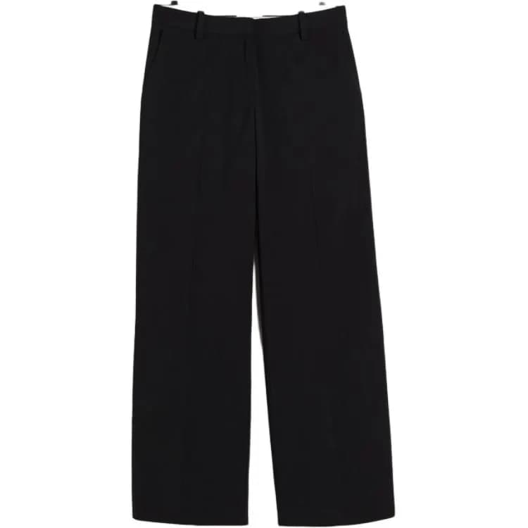 H&M Suit Trousers Black Black