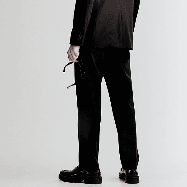 H&M Suit Trousers Black