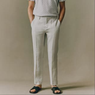H&M Suit Trouser Light Gray