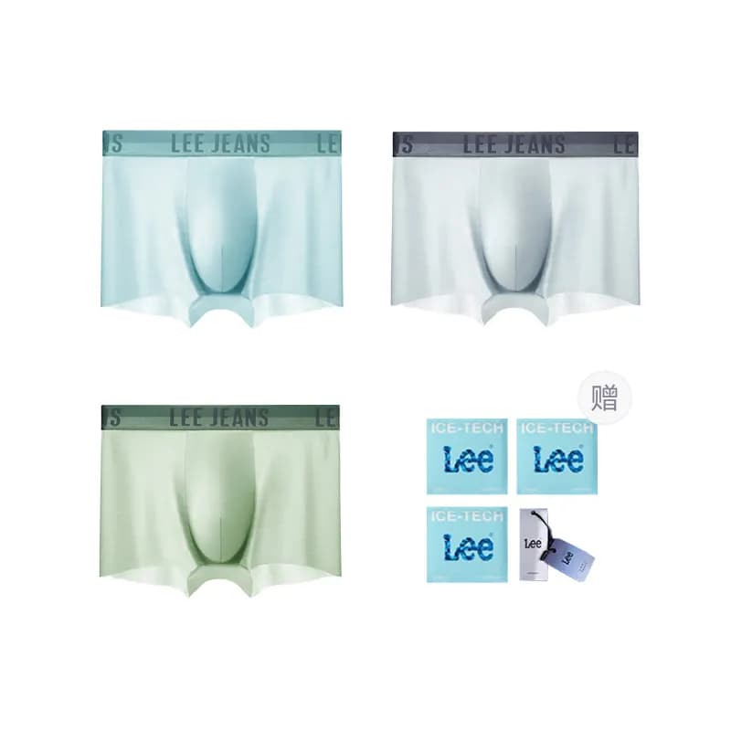 Lee Gift Box Box 3 Pack 3Синий+Зелёный+Серый