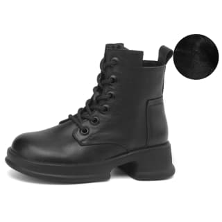 D:FUSE SCANDINAVIA Short Martin Boot 5.2cm Black