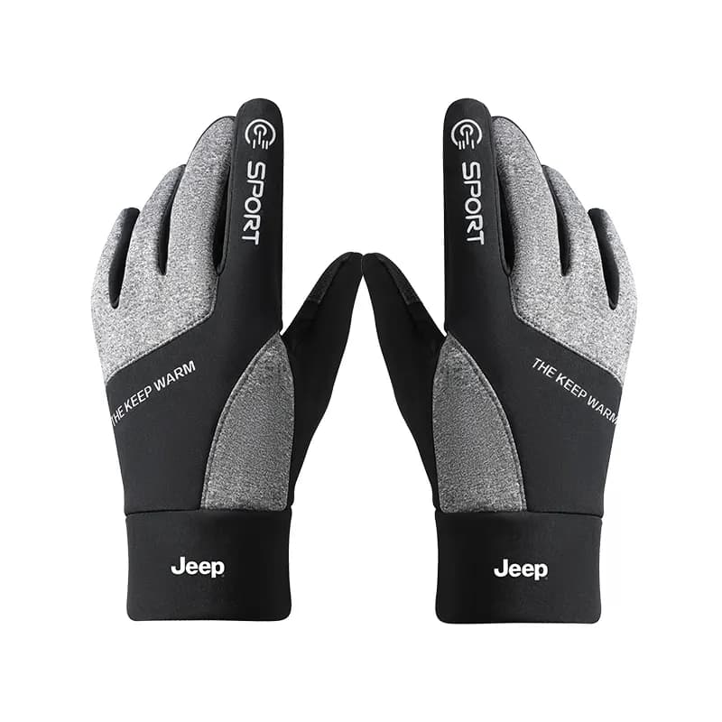 Jeep Thickened Black Gray Patchwork