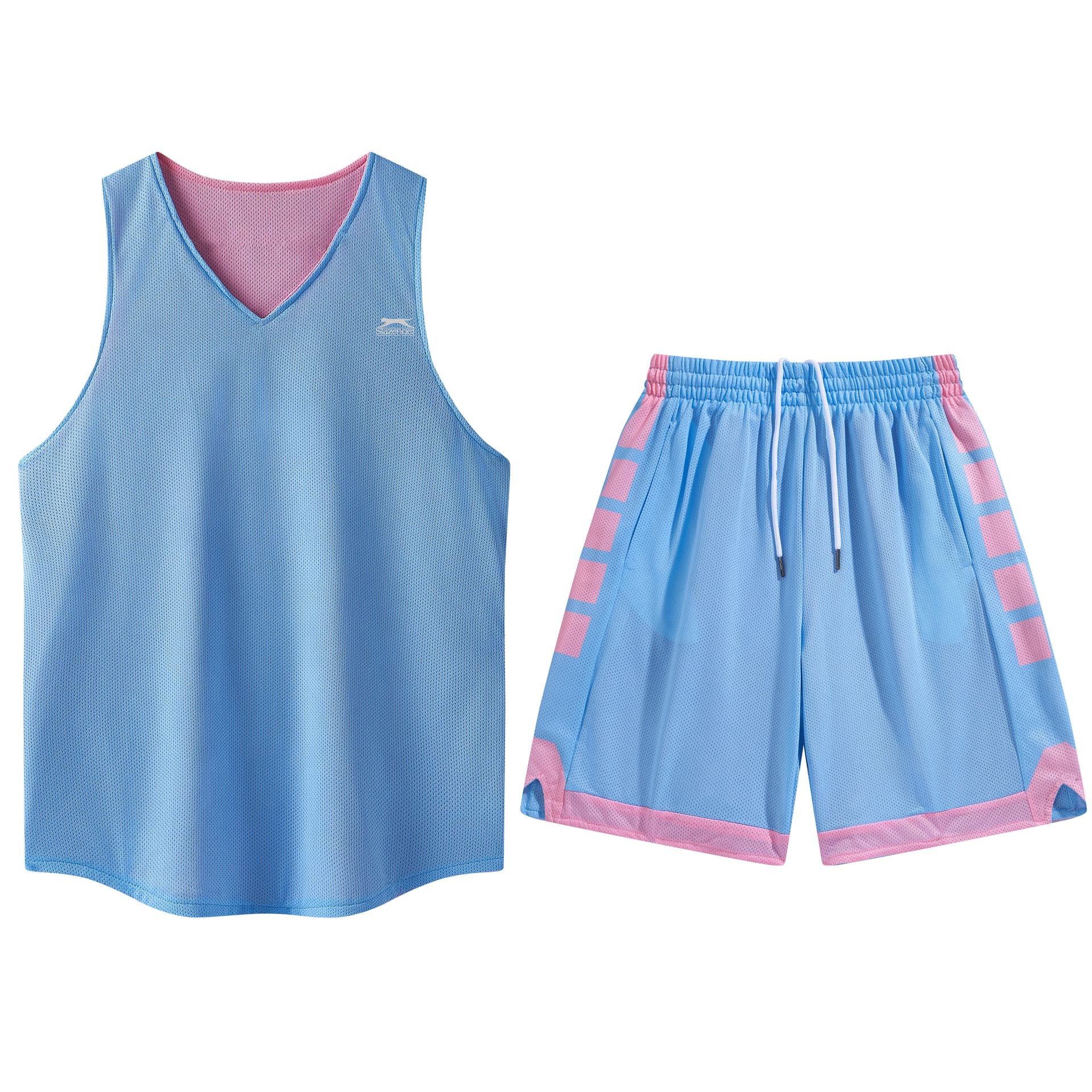 Slazenger Suit Sky Blue Light Pink