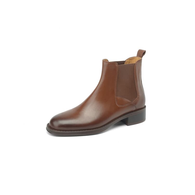 QIAOLINER Short Chelsea 3.5cm Dark brown Piri