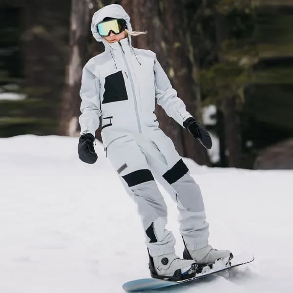 BURTON Onepiece Ski Suit Gray