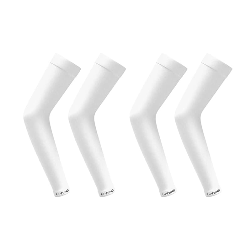 White 2 pairs set [Ice sleeves/Leg guards dual use]
