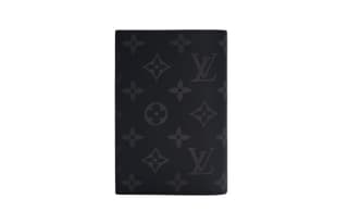 LOUIS VUITTON Card Holders Black Gray Color