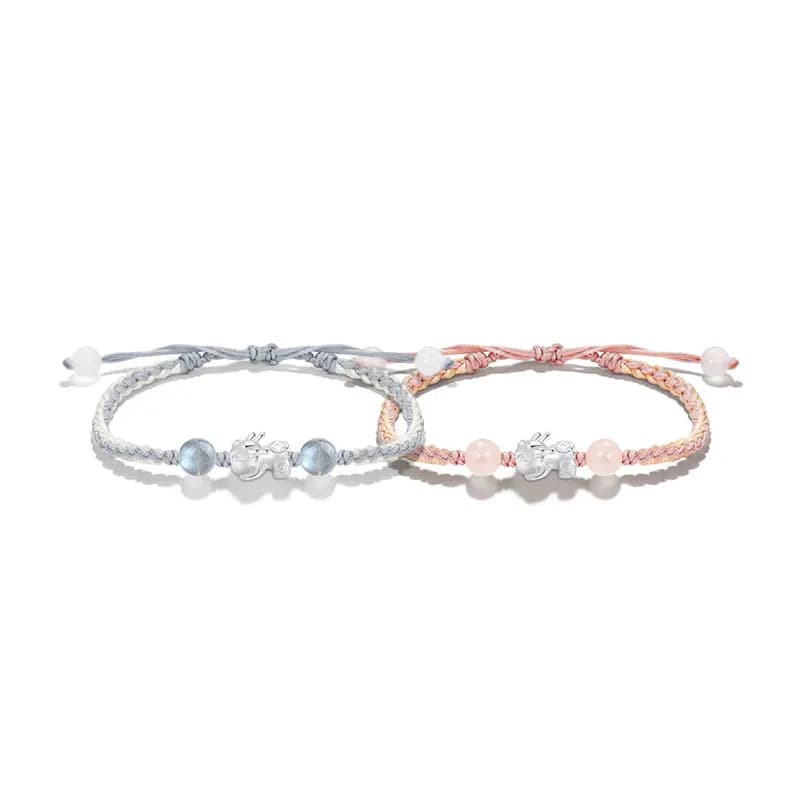 Chinese Auspicious Animal Bracelet Couple's (1 Pair)