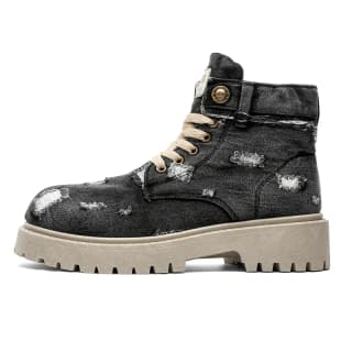 Medd Martin Black/Denim Blue