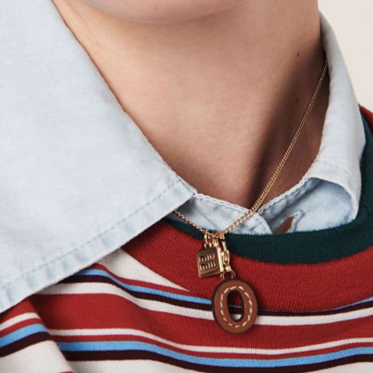 MIU MIU Pendants Cognac