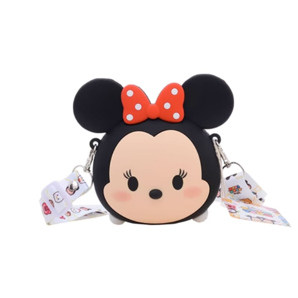 Disney Silicone Coin Purse, Cell Phone Pouch Regular Pine Mickey / Pine Minnie Mouse / Strawberry Bear Tsum Tsum Minnie Mouse