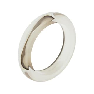 SAINT LAURENT Resin Bangles White