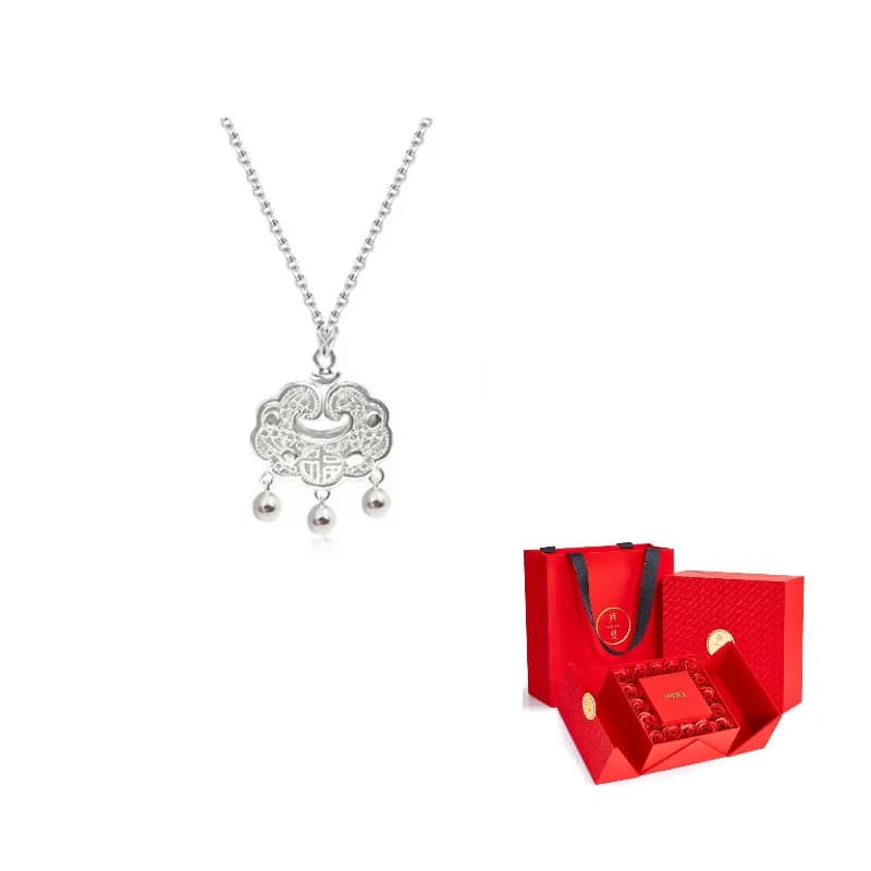 Peaceful Lock Necklace