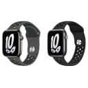 Apple silicone strap olive gray black * black
