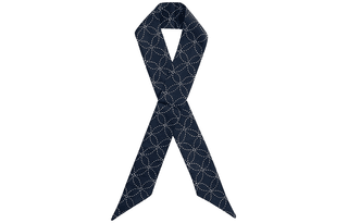 KITH Geometric Stitch Tie Scarf