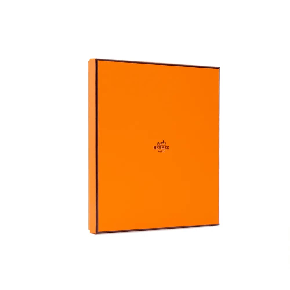 HERMES Silk Brown Red
