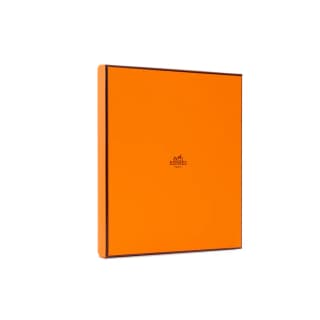 HERMES Silk Brown Red