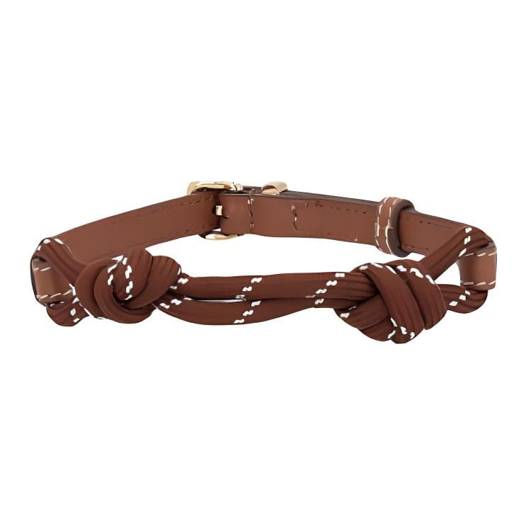 MIU MIU Fabric Anklets Brown