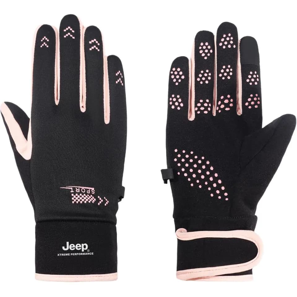 Jeep Polyester Sports Black Pink