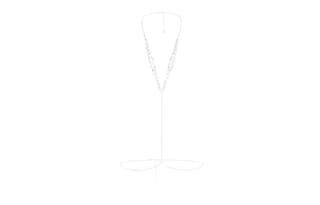 Swarovski Skims Body Chains White