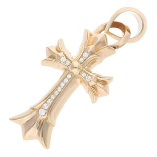 Chrome Hearts Diamond Pendants Gold