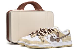 Nike Dunk Men LowTop Yellowwhitebrown