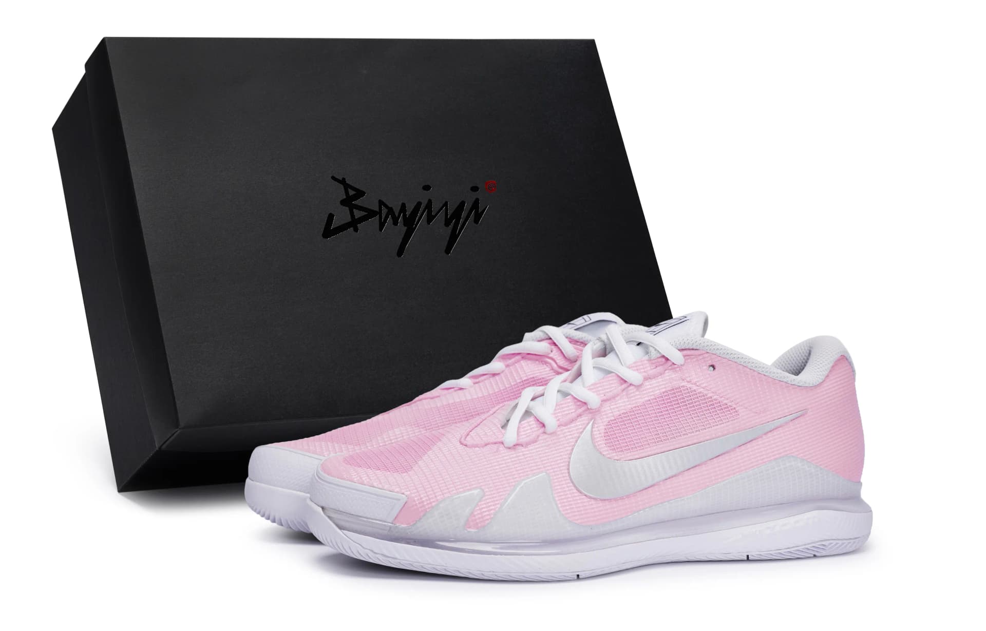 Nike Court Air Zoom Vapor Pro Tennis Pink Ice Pink Silver White