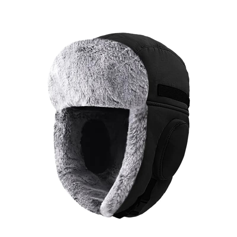 Jeep Polyester Trapper Hats Black