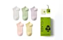 5 Pairs (Cherry Blossom Pink+Plain White+Sardine Purple+Primrose Yellow+Matcha Green) Women's Model