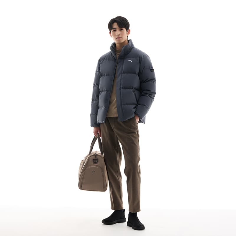 ANTA Variety Collection Down Jackets & Men Gray
