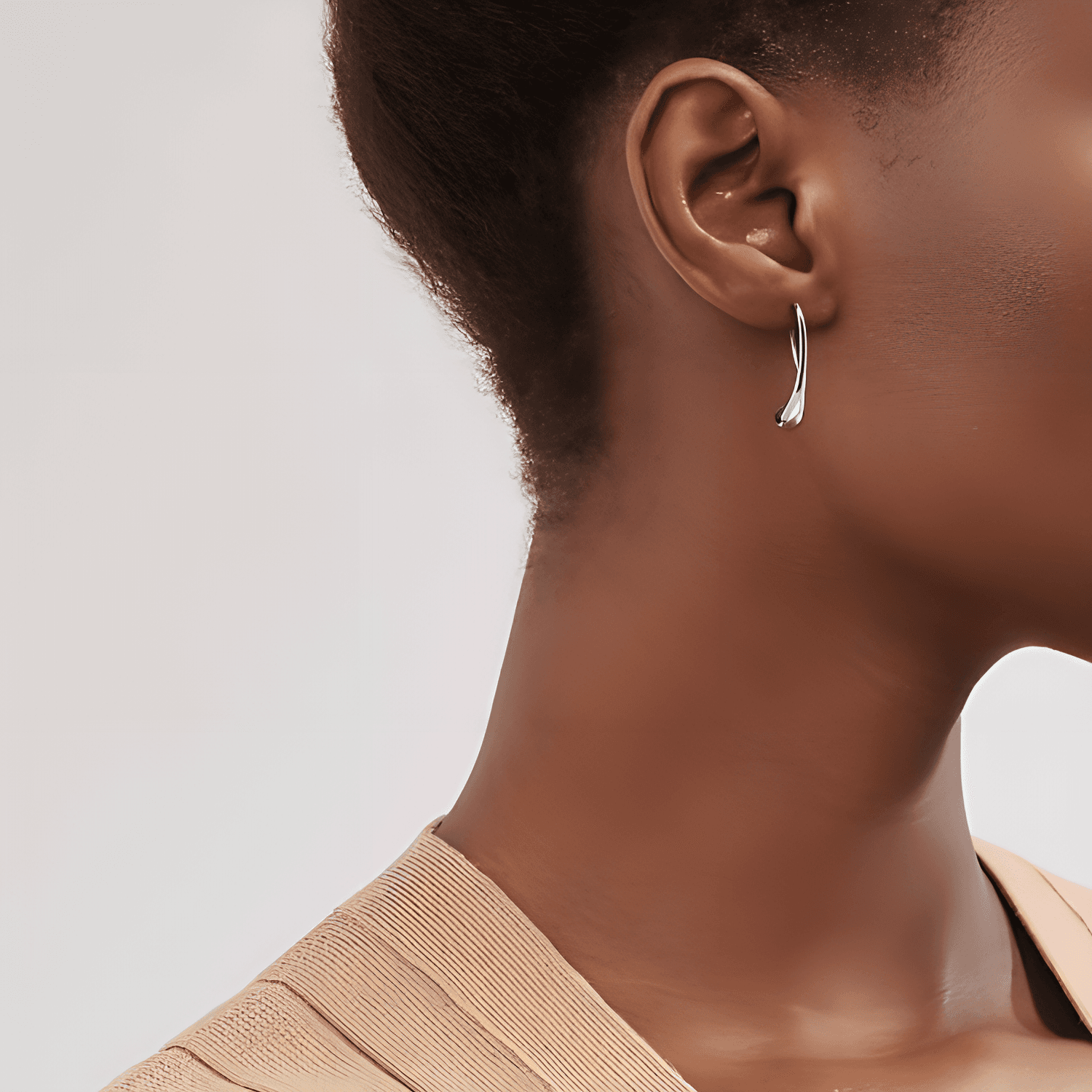 TIFFANY & CO. 925 Silver Drop Earrings Silver