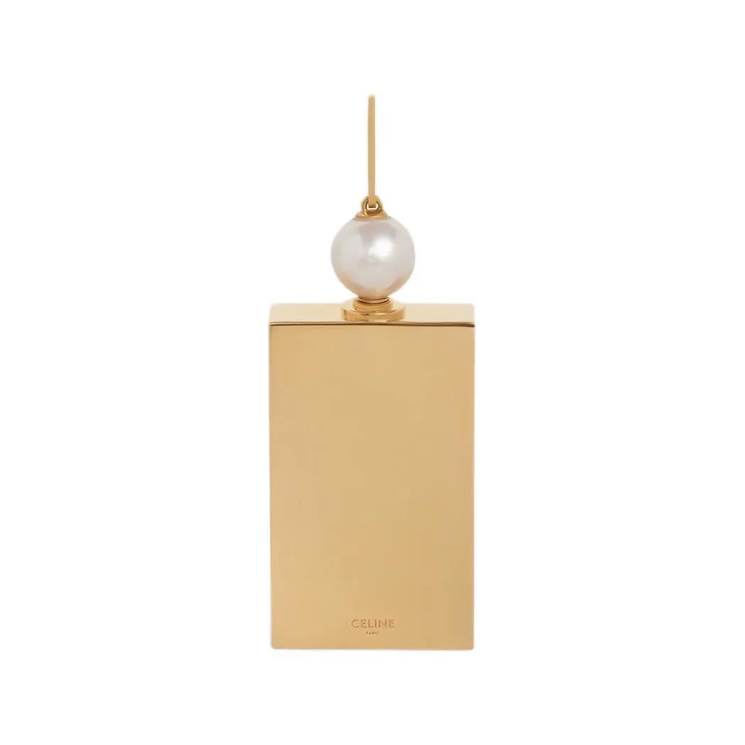 CELINE Brass Pendants Gold Gold