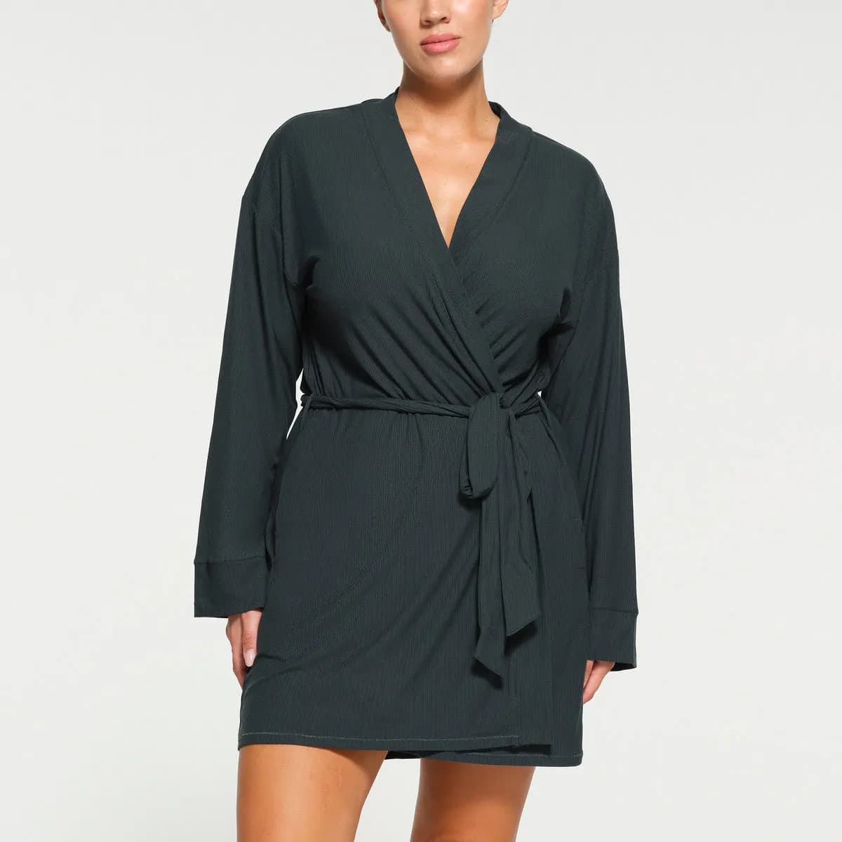 SKIMS SOFT LOUNGE ROBE Sleep Robe CYPRESS/Cypress Tree