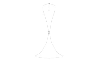 Swarovski Skims Body Chains Silver
