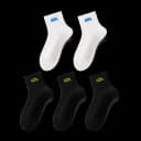 White+White+Black+Black+Black[5 Pack]